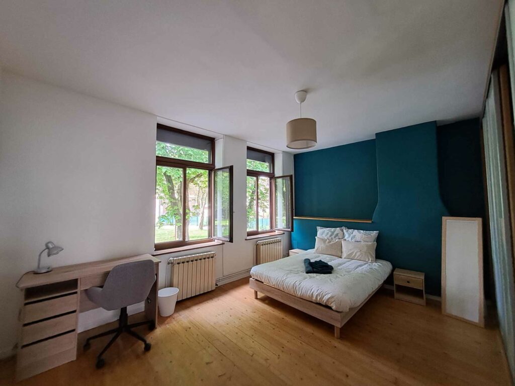 Chambre bleue 1er étage