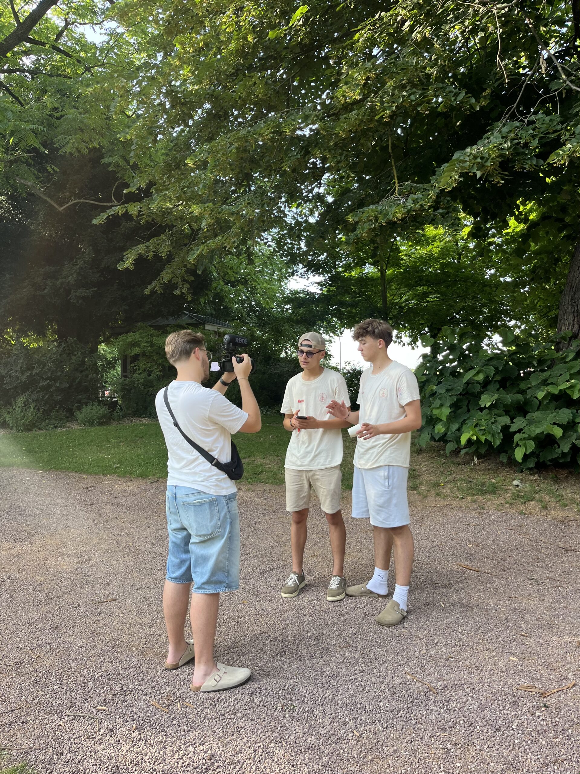 Tournage du format Inside